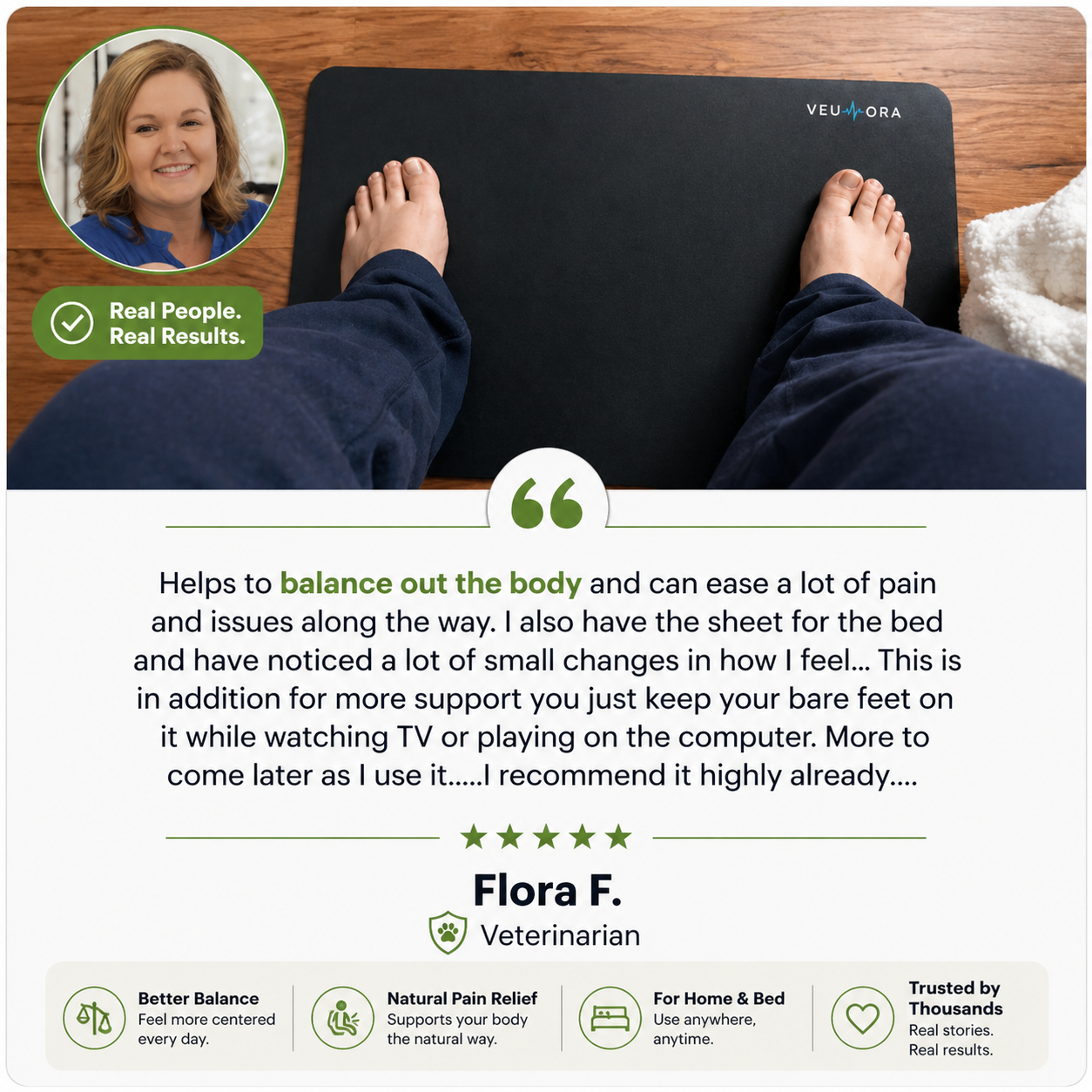 Veulora GroundFlow™ Mat