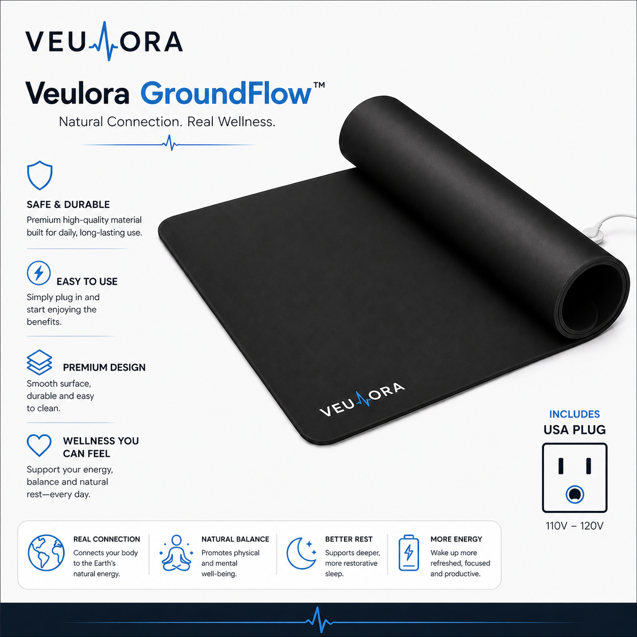 Veulora GroundFlow™ Mat